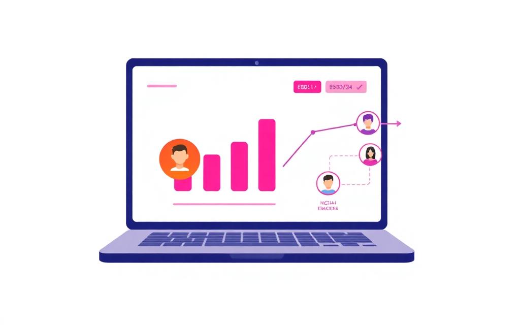 Dashboard de suivi des ventes, commissions et performance des affiliés