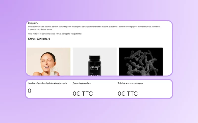 Espace membre affilié