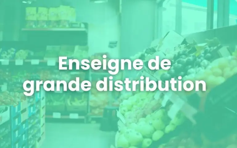 Enseigne de grande distribution