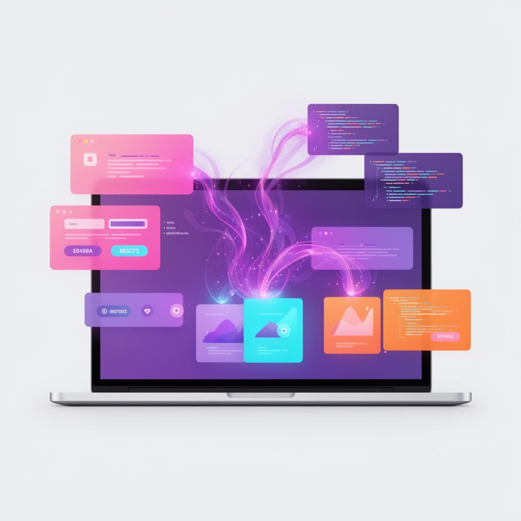 Application web construite avec Lovable et IA